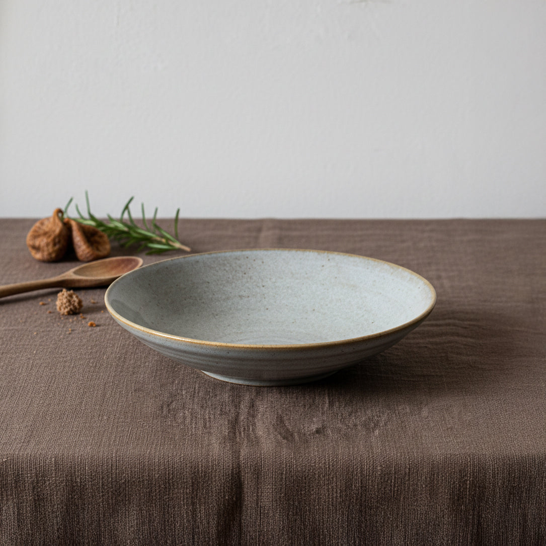 Iroyu Unofu Deep Plate - Blue