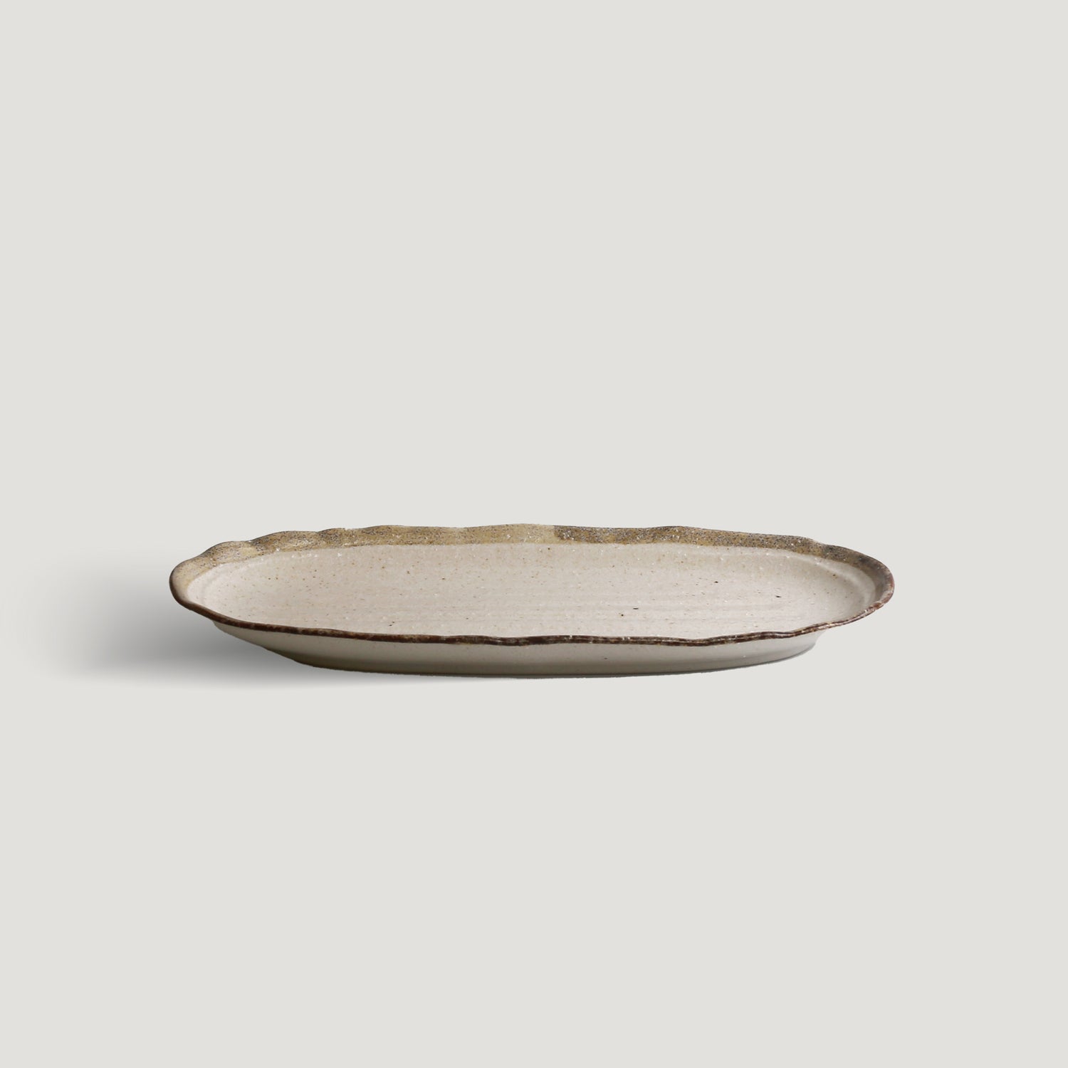 SHIROKARATSU Long Oval Plate