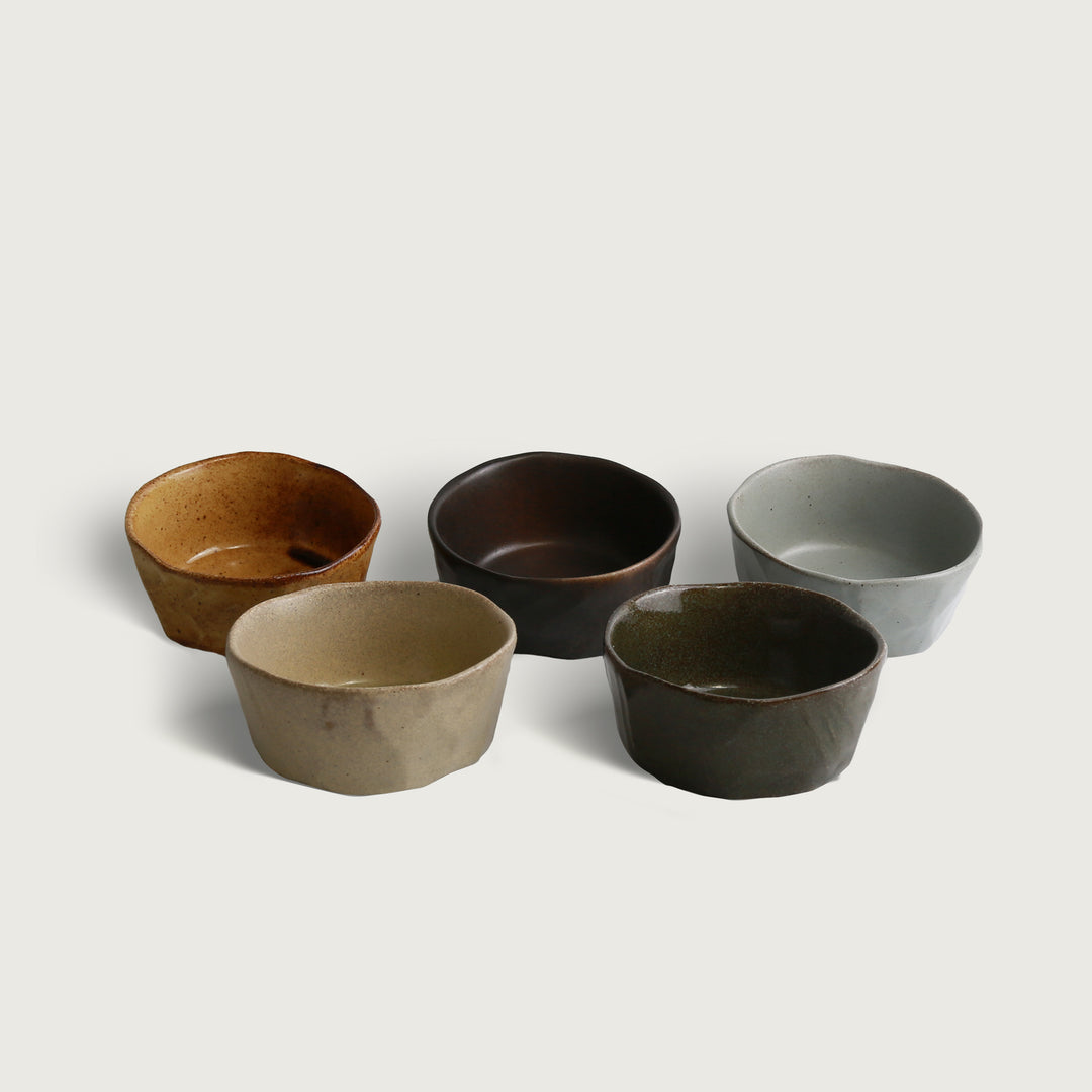 Organic Element 5 Piece Bowl Set