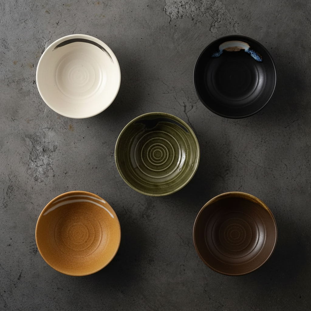 RAKUYOUAN 5 bowl set