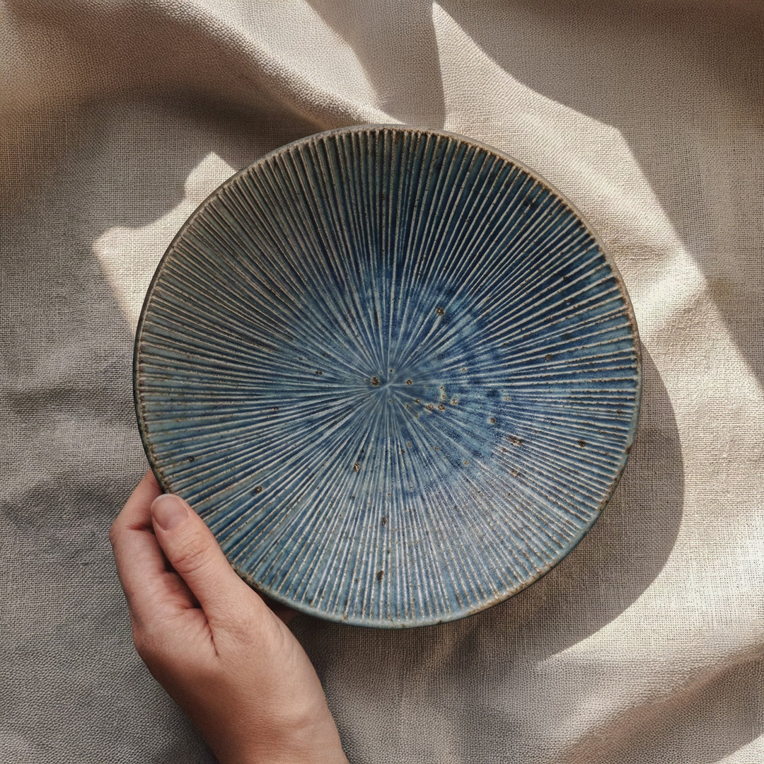Sendan Konnezu Large Bowl Blue