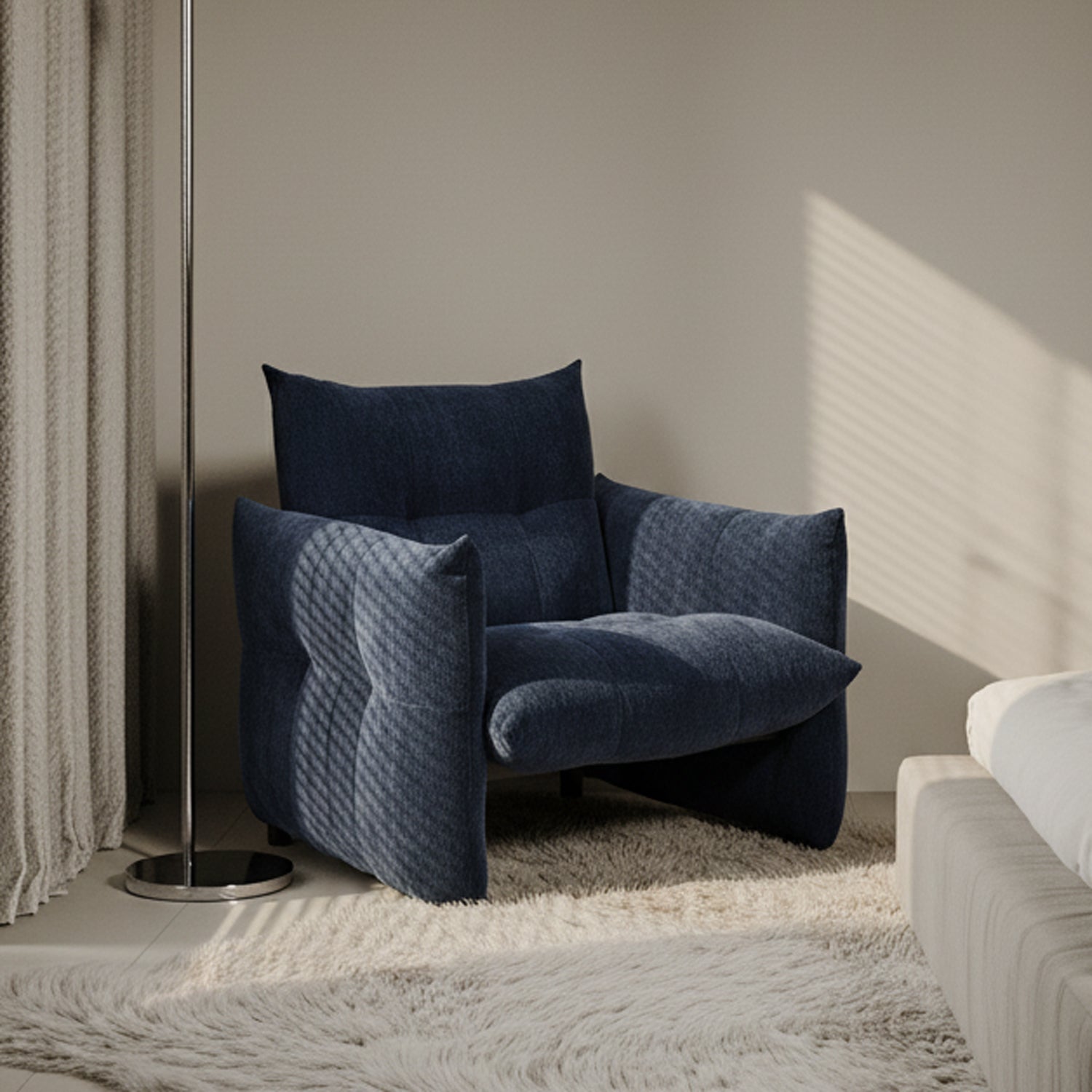 Haven Armchair - Midnight Blue