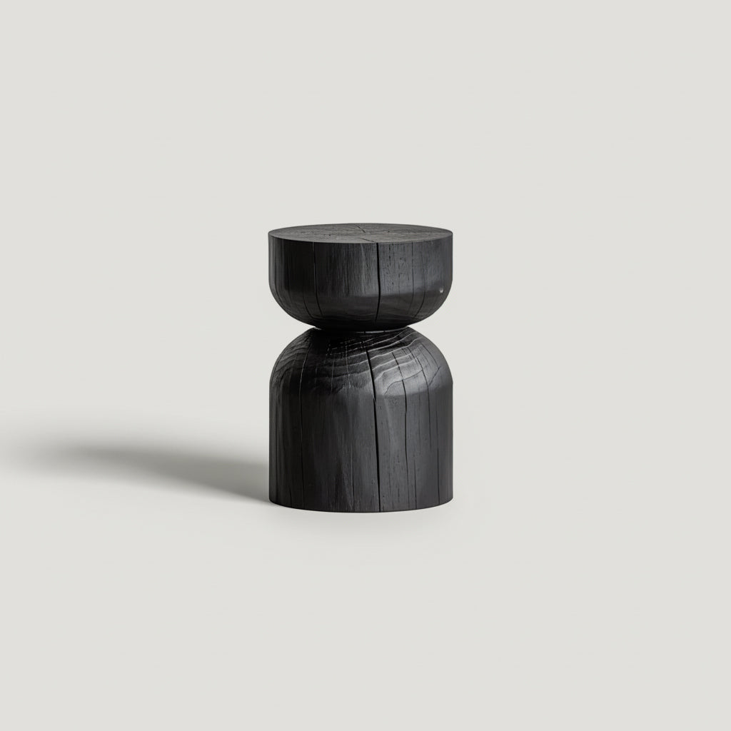 Totem 01 Side Table - Black